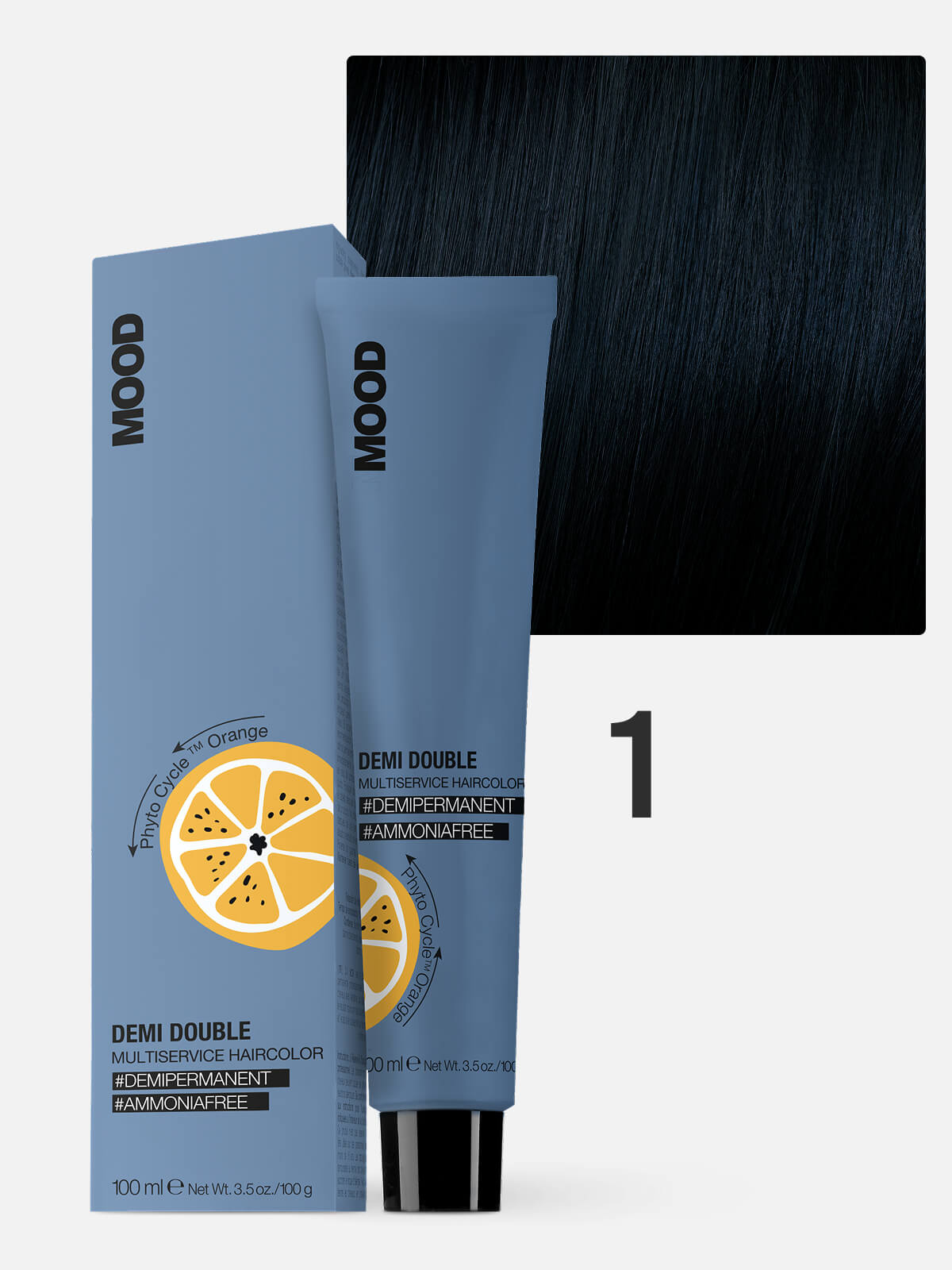 0102040001.jpg MOOD DEMI DOUBLE Краска для волос 1 черный 100мл — изображение 1