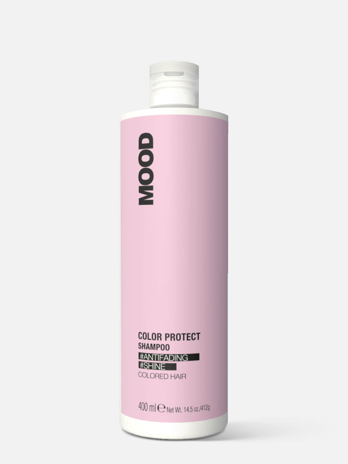 0702240400.jpg MOOD COLOR PROTECT Шампунь для окрашенных и химически обработанных волос "Защита цвета" COLOR PROTECT SHAMPOO 400мл NEW — изображение 1