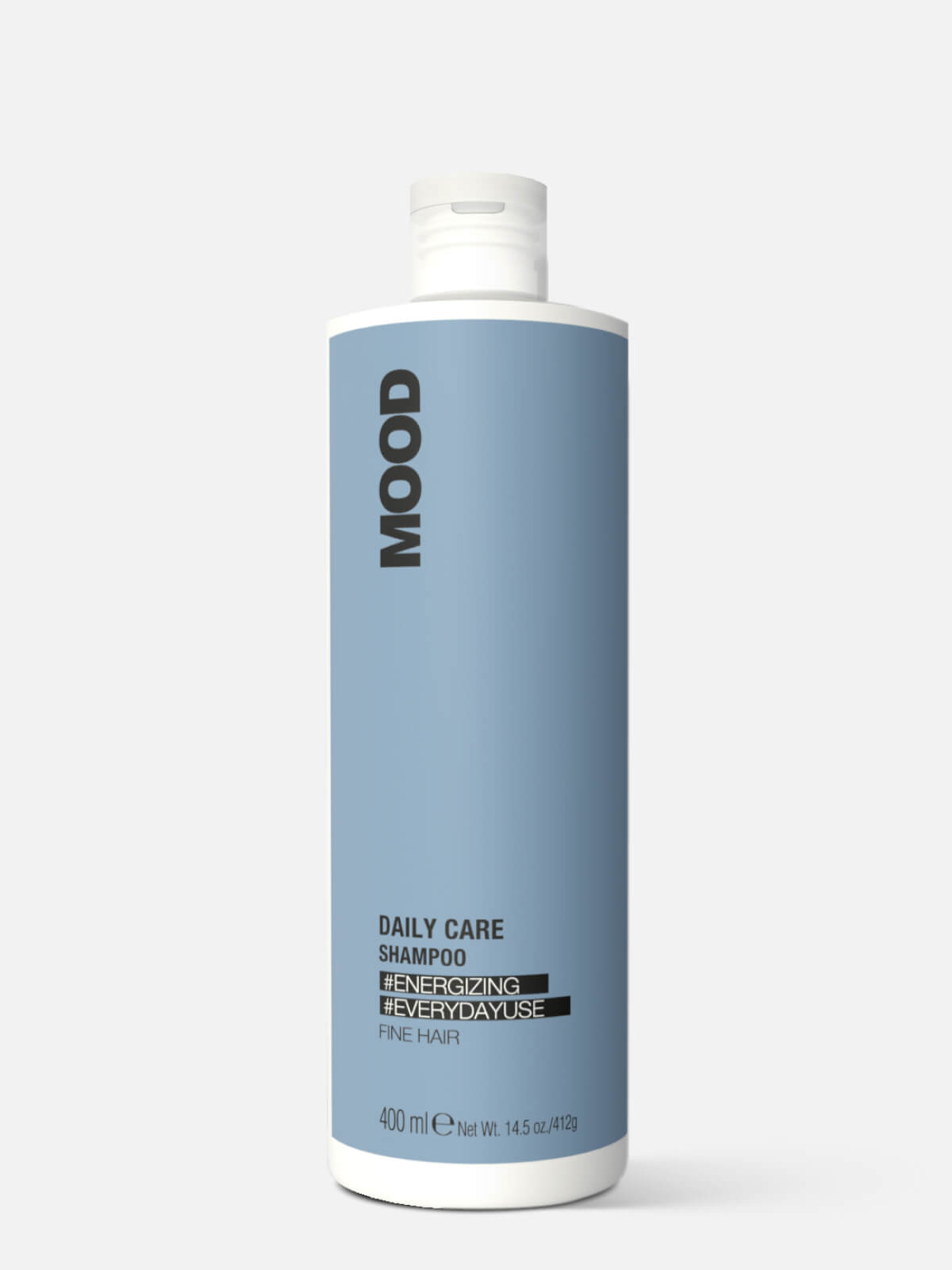 0702250400.jpg MOOD DAILY CARE Шампунь для всех типов волос "Ежедневный уход" DAILY CARE SHAMPOO 400мл NEW — изображение 1