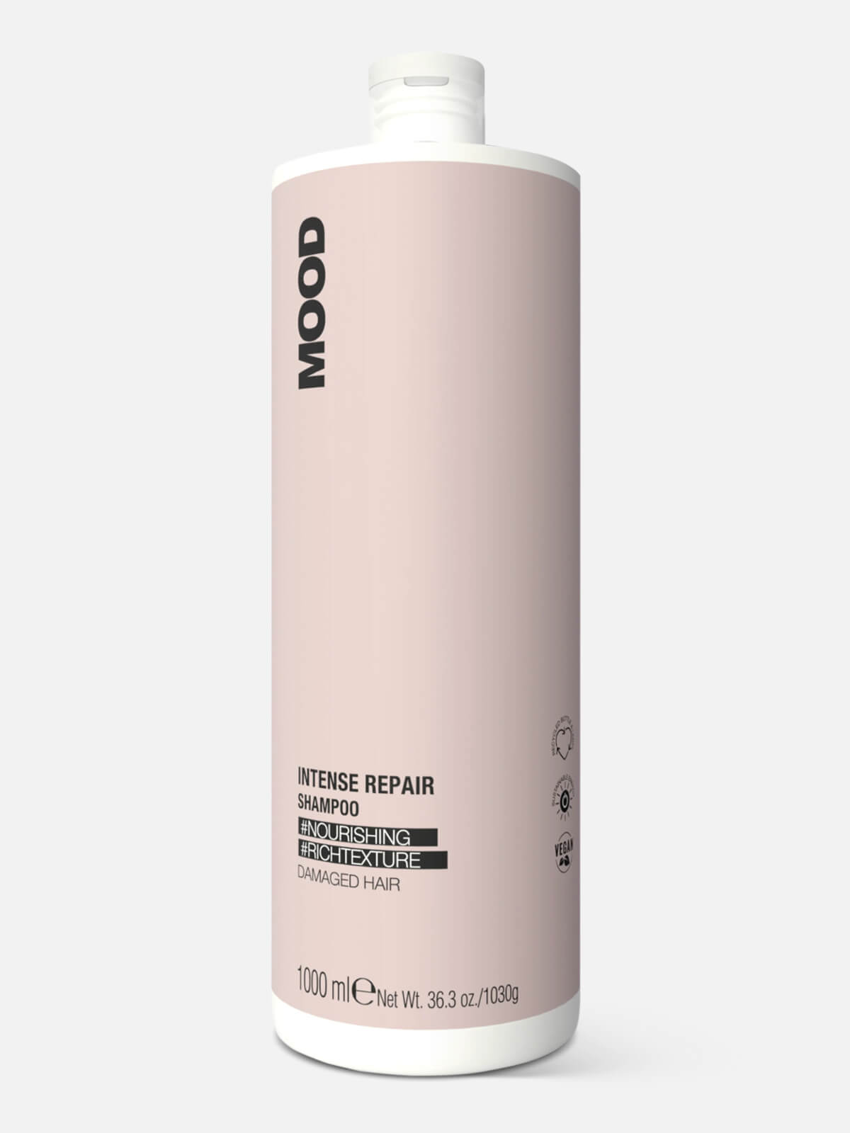 0702271000.jpg MOOD INTENSE REPAIR Шампунь для сухих повреждённых волос "Интенсивное Восстановление" INTENSE REPAIR SHAMPOO 1000мл NEW — изображение 1