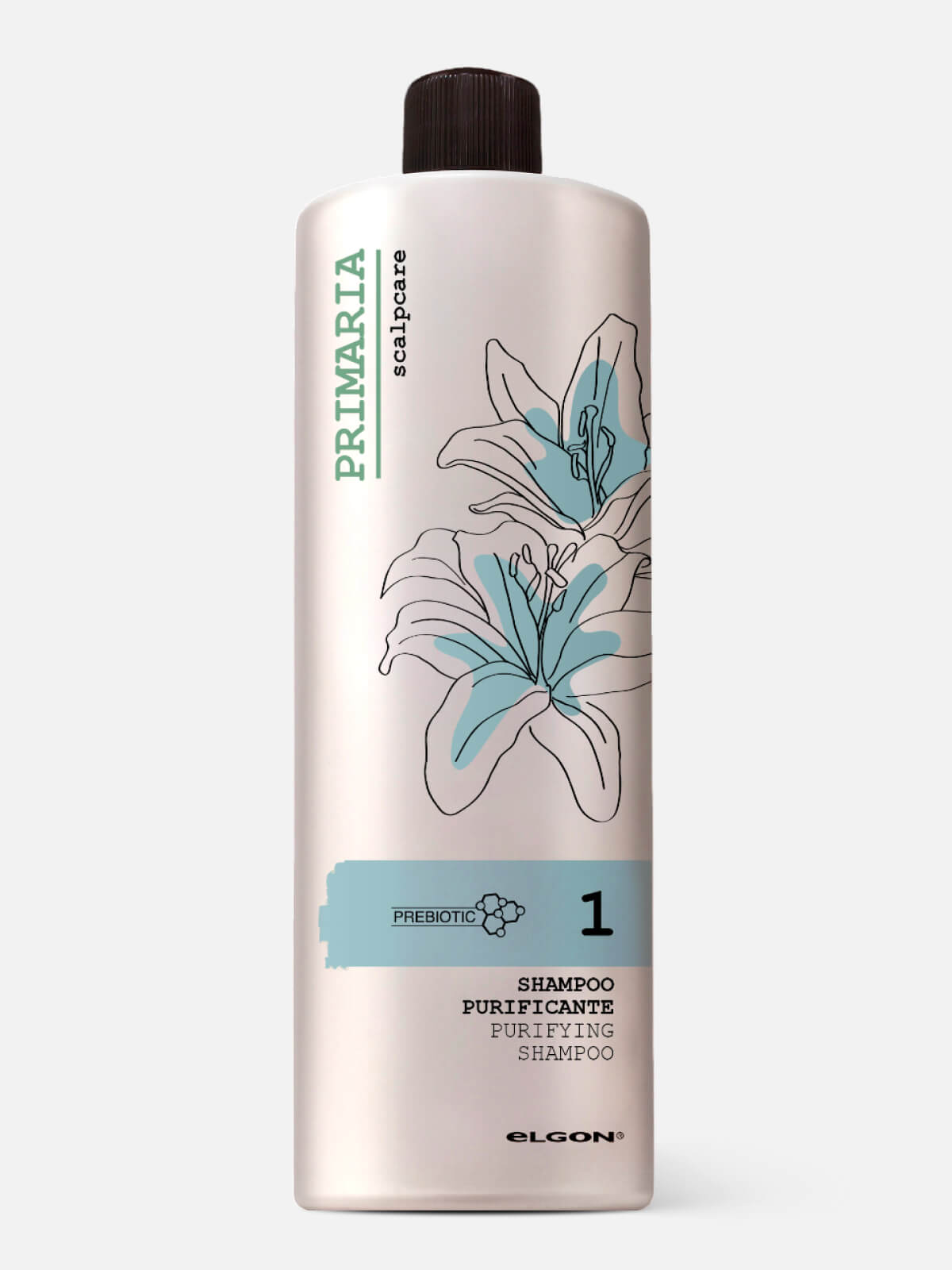 0703241000.jpg ELGON PRIMARIA Шампунь против перхоти с цинком SHAMPOO PURIFICANTE 1000мл — изображение 1