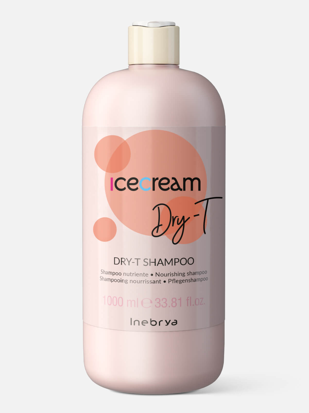1026321.jpg INEBRYA ICE CREAM DRY-T Шампунь питательный для сухих и пористых волос NOURISHING SHAMPOO 1000мл — изображение 1
