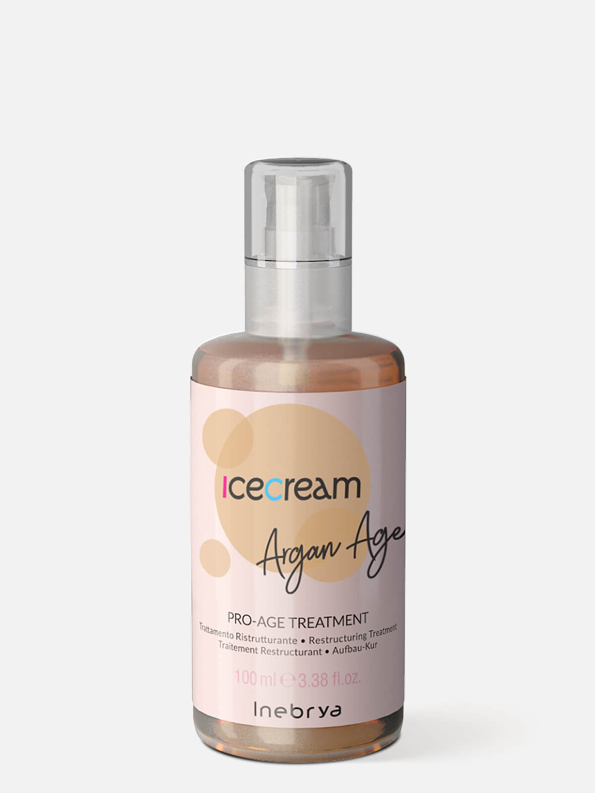 1026334.jpg INEBRYA ICE CREAM ARGAN AGE Сыворотка для волос с аргановым маслом PRO-AGE TREATMENT 100мл — изображение 1