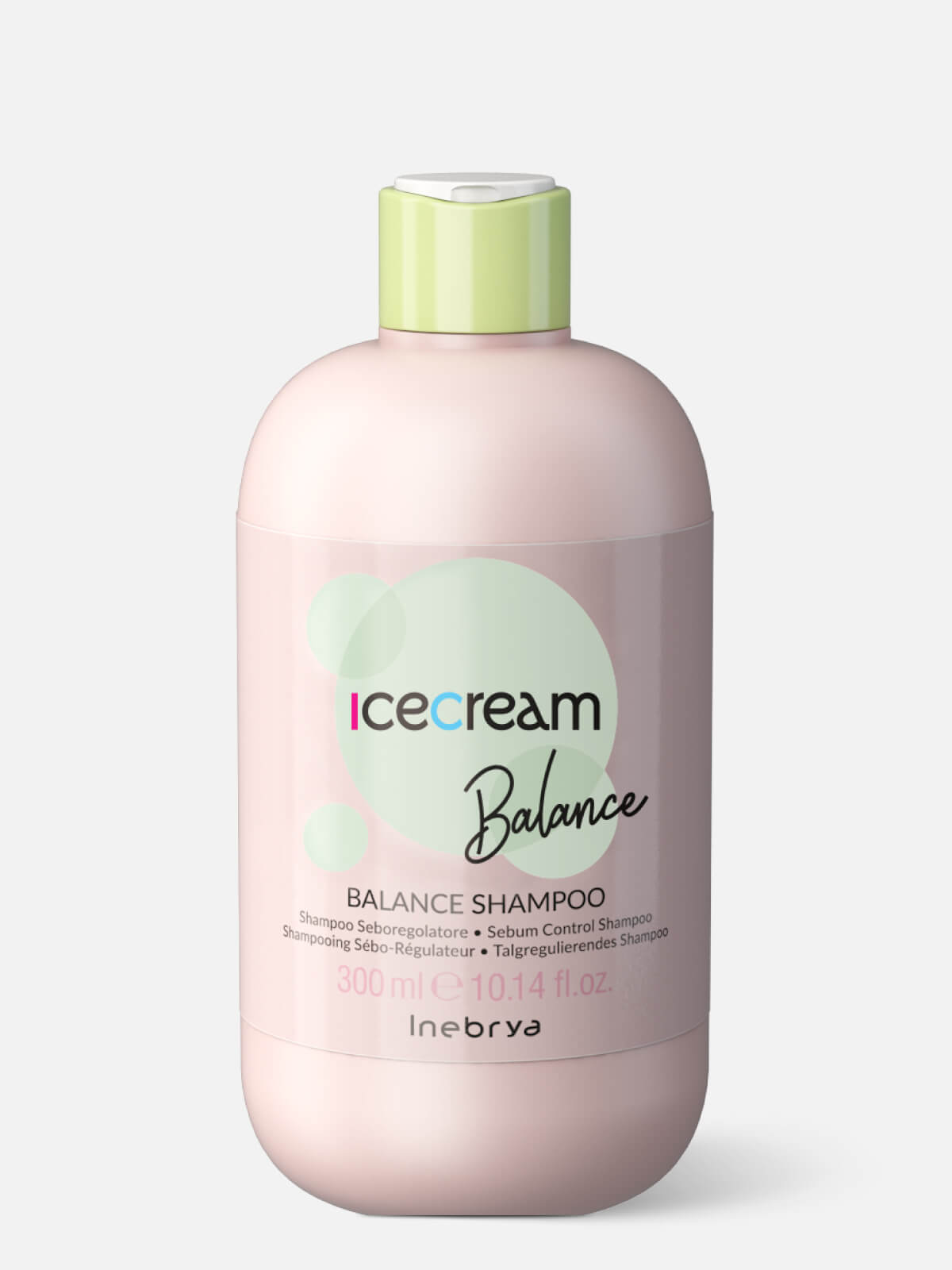 1026385.jpg INEBRYA ICE CREAM BALANCE Шампунь себорегулирующий для жирной кожи головы BALANCE SHAMPOO 300мл — изображение 1
