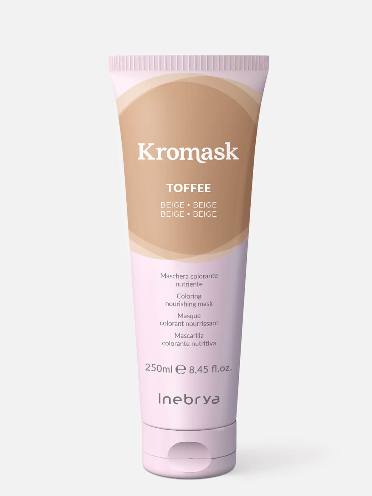 1026449.jpg INEBRYA Kromask Toffee Маска питательная оттеночная для волос Бежевый 250 мл — изображение 1