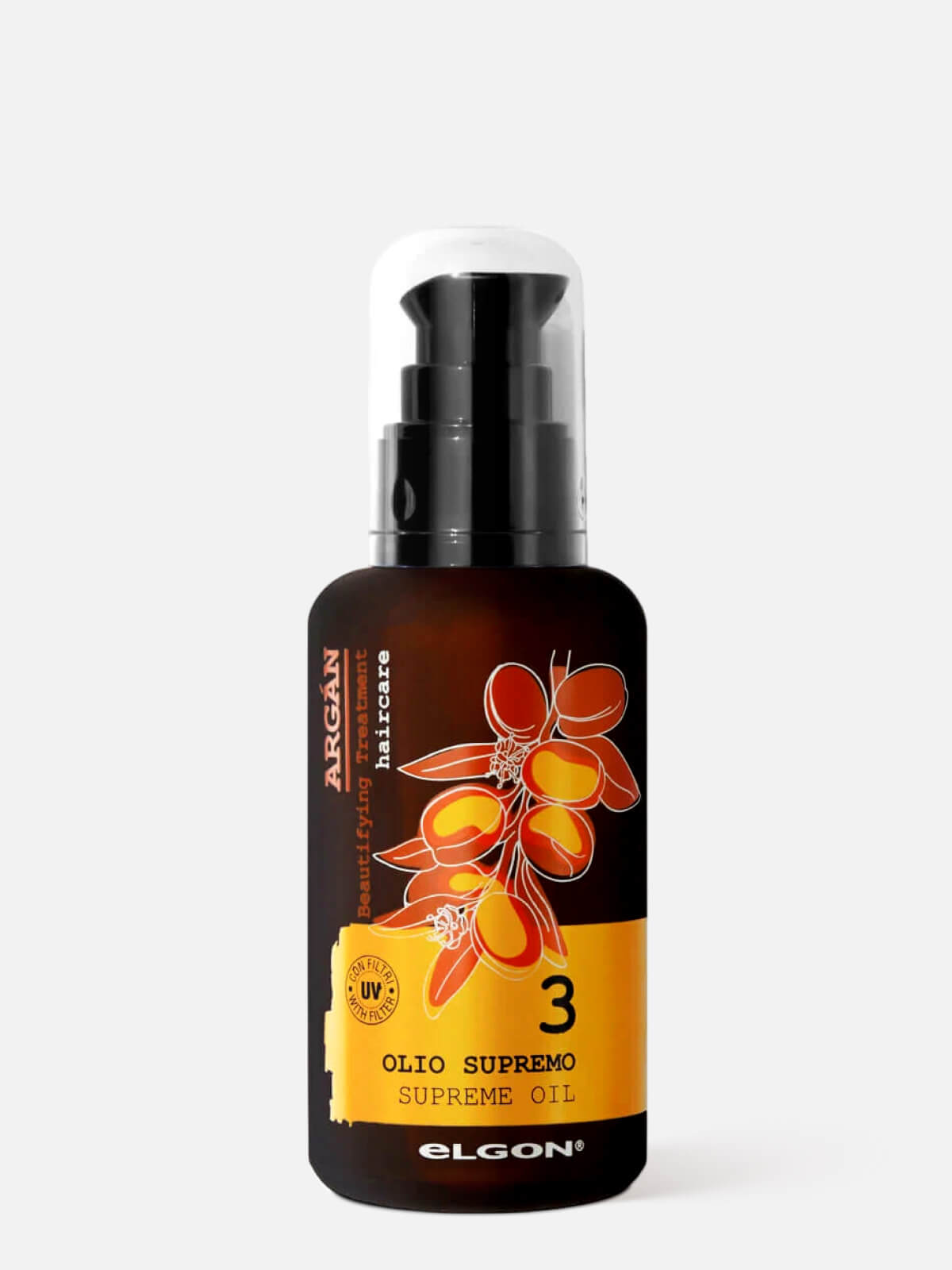 1579010100.jpg ELGON ARGAN Масло для волос "Интенсивное питание" OLIO SUPREMO 100мл NEW — изображение 1