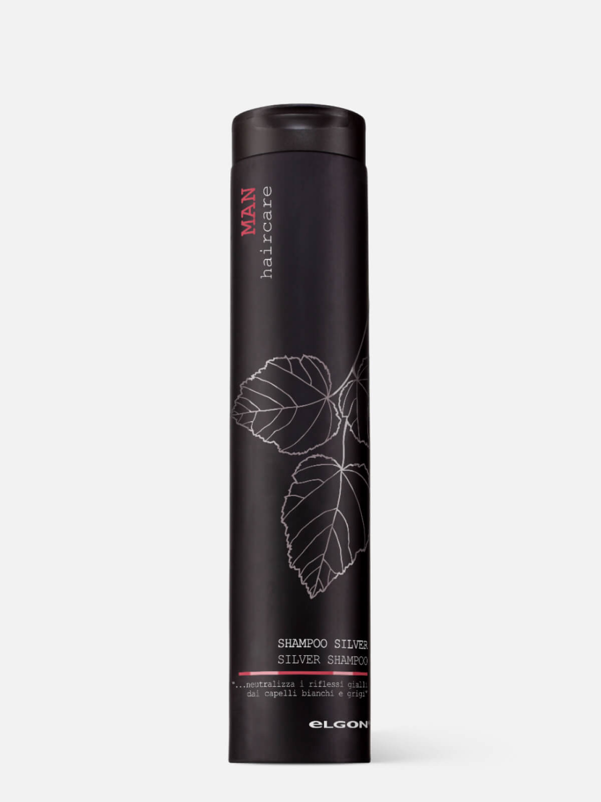 759020250.jpg ELGON MAN Шампунь серебристый для волос Silver Shampoo 250мл — изображение 1