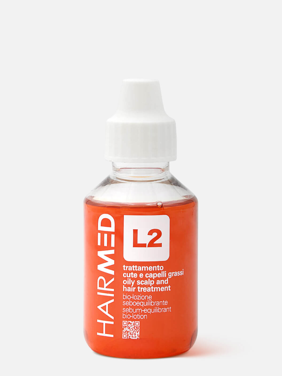 l2-100.jpg HAIRMED OILY SCALP AND HAIR L2 Био-лосьон для жирной кожи головы Sebum-Equilibrating Bio-Lotion 100мл — изображение 1