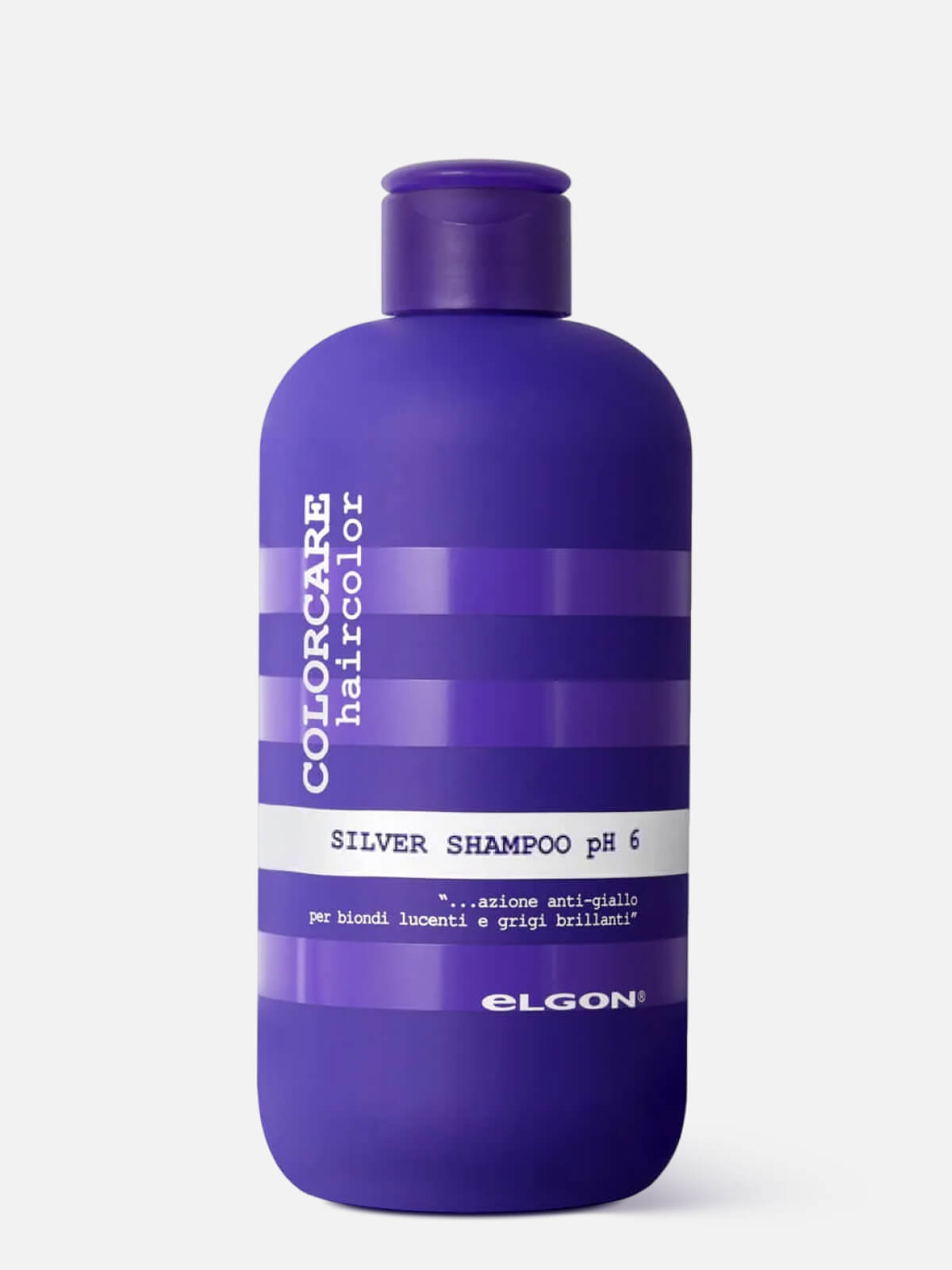elgon color care silver Шампунь для волос анти желтый silver shampoo ph 6 300мл ELGON COLOR CARE SILVER Шампунь для волос анти-желтый Silver Shampoo pH 6 300мл — изображение 1