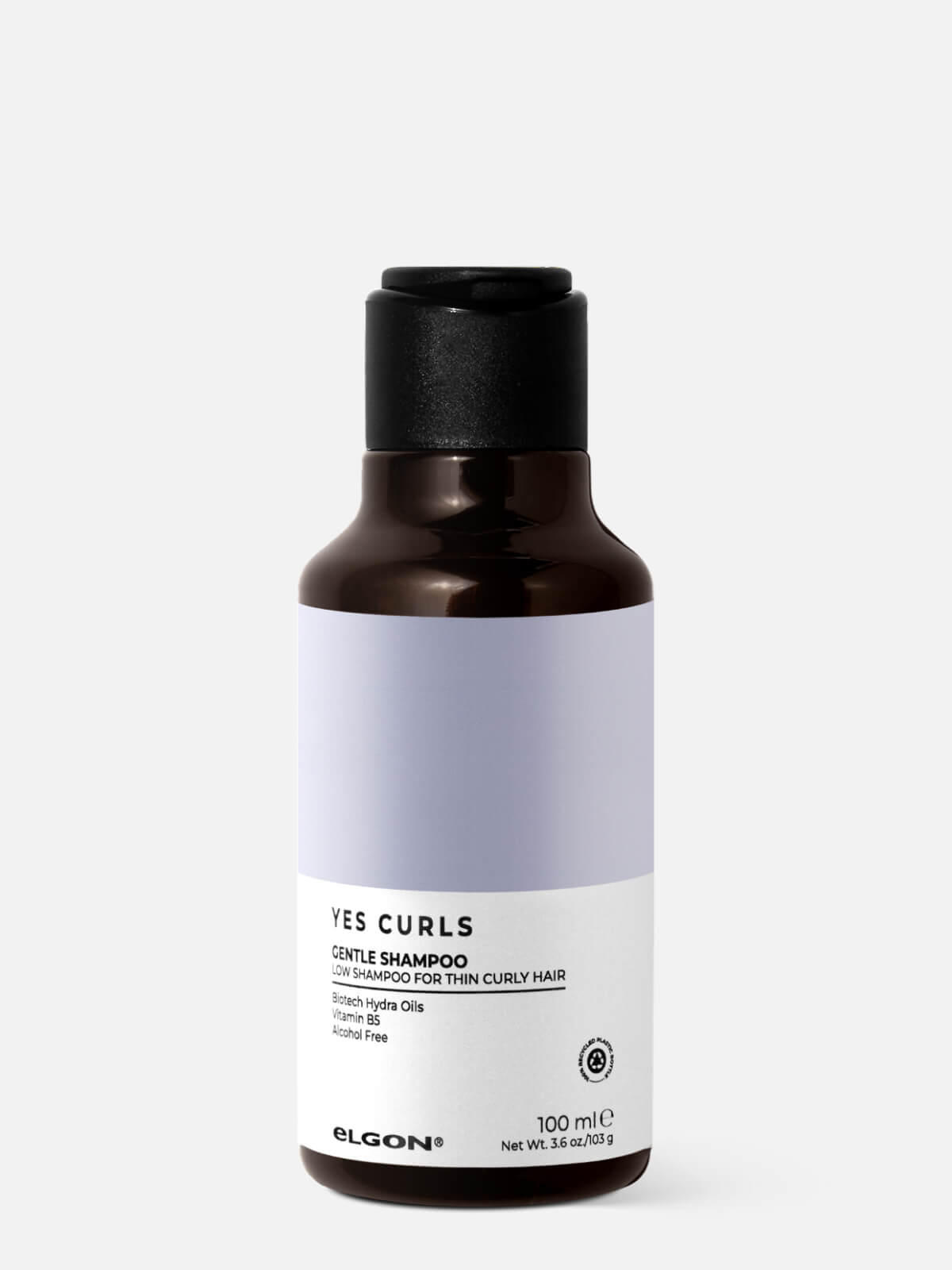 elgon yes curls Шампунь для тонких кудрявых волос gentle shampoo 100мл ELGON YES CURLS Шампунь для тонких кудрявых волос GENTLE SHAMPOO 100мл — изображение 1