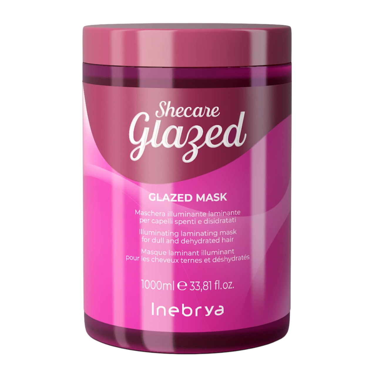 inebrya shecare glazed mask Маска для блеска тусклых и матовых волос 1000 мл INEBRYA Shecare Glazed Mask Маска для блеска тусклых и матовых волос 1000 мл — изображение 1