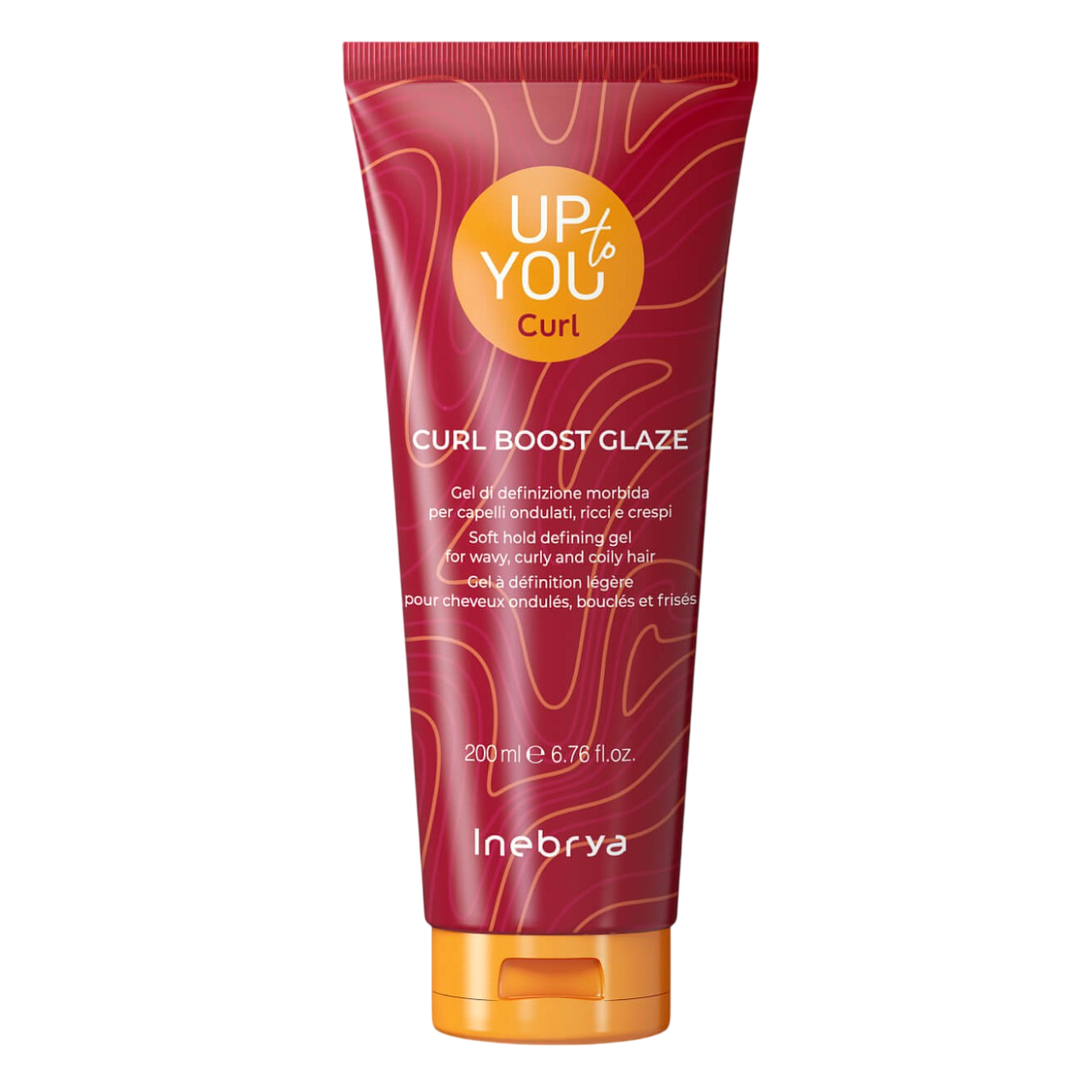 inebrya up to you curl curl boost glaze Гель для укладки кудрявых волос 200 мл INEBRYA Up To You Curl Curl Boost Glaze Гель для укладки кудрявых волос 200 мл — изображение 1