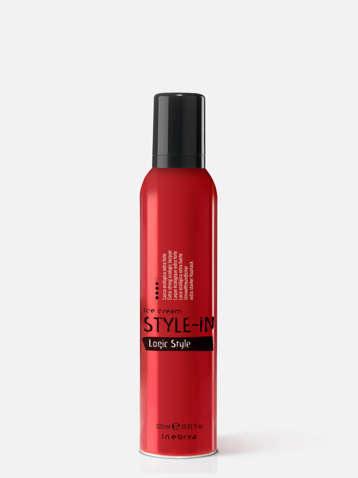 inebrya style in Лак без газа для волос экстрасильной фиксации logic style extra strong ecologic lacquer 320мл INEBRYA STYLE-IN Лак без газа для волос экстрасильной фиксации LOGIC STYLE Extra strong ecologic lacquer 320мл — изображение 1