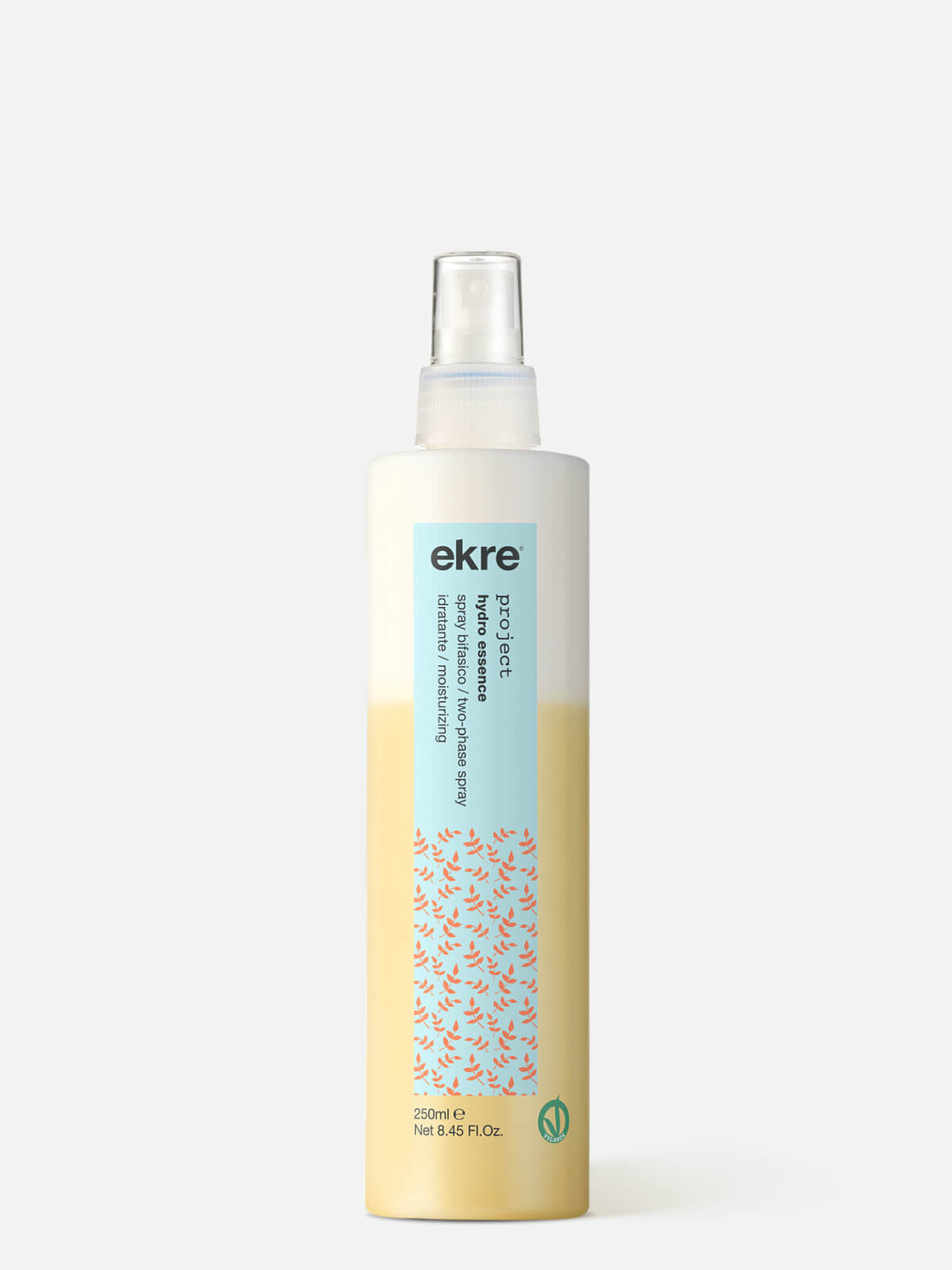 ekre project Спрей двухфазный увлажняющий для волос hydro essence moisturuzing spray two phase 250мл EKRE PROJECT Спрей двухфазный увлажняющий для волос Hydro Essence Moisturuzing Spray Two-Phase 250мл — изображение 1