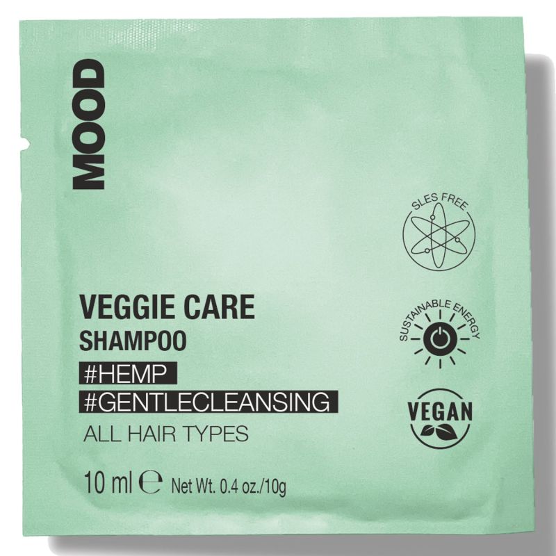 mood veggie care shampoo Шампунь питательный для волос 10 мл MOOD Veggie Care Shampoo Шампунь питательный для волос 10 мл — изображение 1