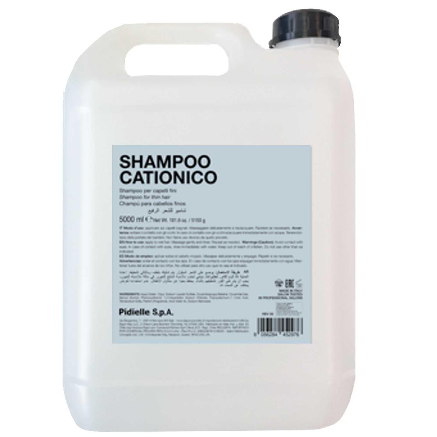 mood Шампунь профессиональный КАТИОНИК для тонких волос shampoo cationico 5000мл MOOD Shampoo Cationico Шампунь профессиональный для тонких волос 5 л — изображение 1
