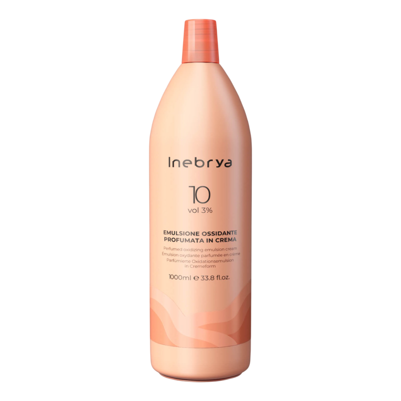 inebrya oxidizing perfumed emulsion cream 3% 10 vol Окисляющая эмульсия 1000 мл INEBRYA Oxidizing Perfumed Emulsion Cream 3% 10 vol Окисляющая эмульсия 1000 мл — изображение 1