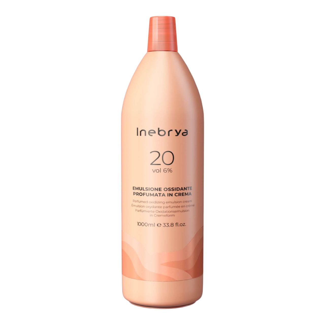 inebrya oxidizing perfumed emulsion cream 6% 20 vol Окисляющая эмульсия 1000 мл INEBRYA Oxidizing Perfumed Emulsion Cream 6% 20 vol Окисляющая эмульсия 1000 мл — изображение 1