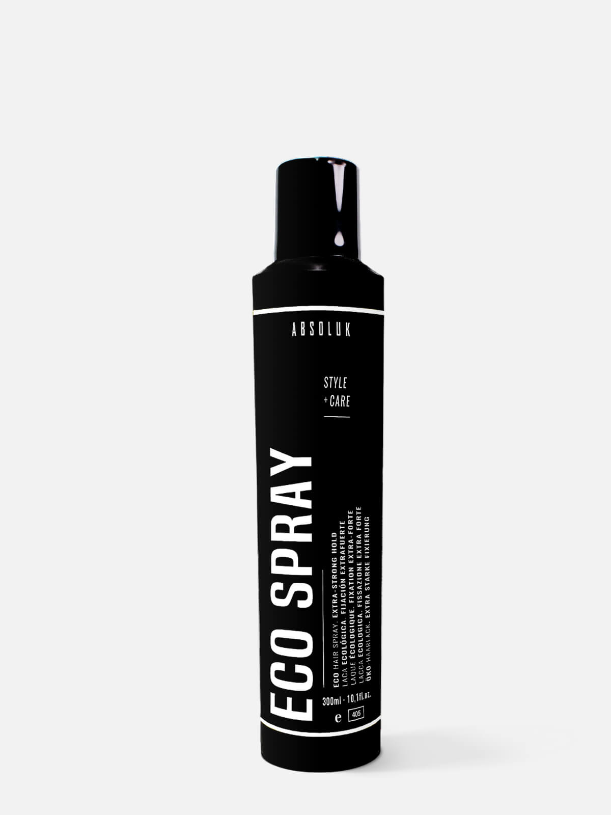 absoluk style&care Эко лак для волос eco hair spray extra strong hold 300мл ABSOLUK STYLE&CARE Эко-лак для волос ECO HAIR SPRAY EXTRA STRONG HOLD 300мл — изображение 1