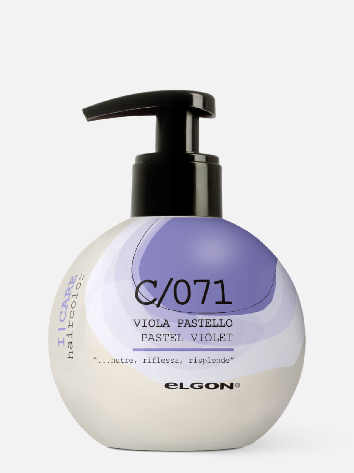 elgon i care haircolor Крем кондиционер окрашивающий прямого действия c/71 фиолетовый пастель viola pastello 200мл ELGON I CARE HAIRCOLOR Крем-кондиционер окрашивающий прямого действия C/71 фиолетовый пастель Viola Pastello 200 мл — изображение 1